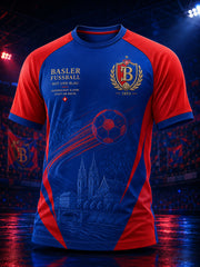 Grafik-Raglan-T-Shirt mit kurzen Ärmeln zum Jubiläum des Herrenfußballclubs