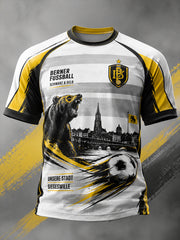 Grafik-Raglan-T-Shirt mit kurzen Ärmeln zum Jubiläum des Herrenfußballclubs