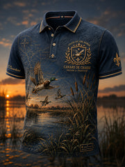 Herren-T-Shirt mit kurzen Ärmeln – Französische Jagdsaison