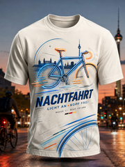 Herren-T-Shirt mit kurzen Ärmeln zur Fahrradkultur
