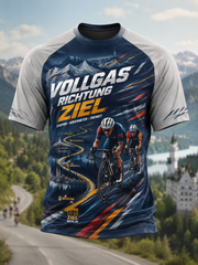Herren-T-Shirt mit kurzen Ärmeln zur Fahrradkultur