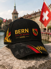 Mütze mit städtischem, denkwürdigem Grafikdruck