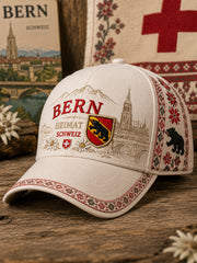 Mütze mit städtischem, denkwürdigem Grafikdruck