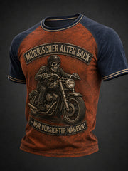 Männerwarnung: mürrischer alter Sack – nur vorsichtig nähergehen! T-Shirt