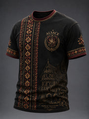 Bedrucktes T-Shirt für Herren Frankreich Elsass