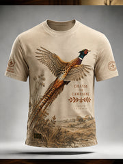 Herren-T-Shirt mit kurzen Ärmeln – Französische Jagdsaison