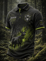 Herren-T-Shirt mit kurzen Ärmeln – Französische Jagdsaison
