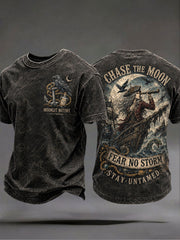 Männer "Jagd auf den Mond fürchten keinen Sturm" T-Shirts