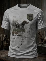 Herren-T-Shirt mit kurzen Ärmeln zur deutschen Jagdsaison
