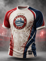 Herren-T-Shirt von Bayern München mit kurzen Ärmeln