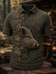 Herren-Hemd mit Kurzärmeln für die deutsche Jagdsaison