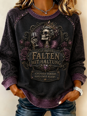 Frauen-T-Shirt mit humorvollem Spruch