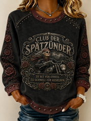 Frauen-T-Shirt mit humorvollem Spruch