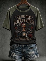 Frauen lustige Slogan Print T-Shirt
