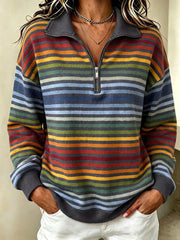 Damen-Herbst-Kunstdruck-Lässiges Sweatshirt