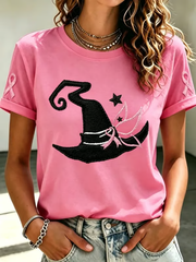 Kurzärmliges T-Shirt für Frauen an Brustkrebs