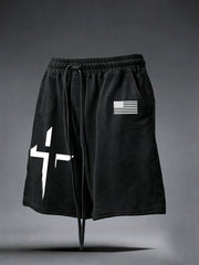 Herren Kreuz Kreuz Shorts