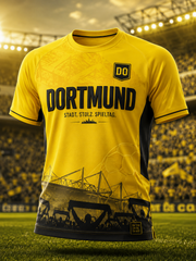 Männer Dortmund kurze Ärmel T-Shirt