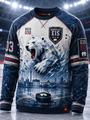 Herren-Eisbären-Berlin-Waffel-Longsleeve-T-Shirt
