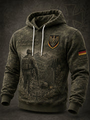 Herren Veteran Memorial Camo-Print Langarm Hoodie