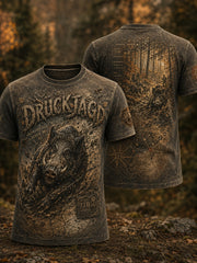 Herren-T-Shirt mit Kurzarm zur deutschen Jagdsaison