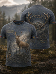Herren-T-Shirt mit Kurzarm zur deutschen Jagdsaison
