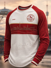 Herren Vfb Stuttgart Waffel Langarm T-Shirt