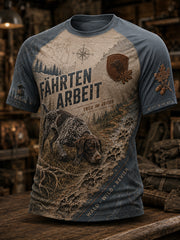 Herren-T-Shirt mit Kurzarm zur deutschen Jagdsaison