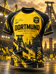 Herren-T-Shirt Dortmund mit kurzen Ärmeln