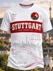 Herren-T-Shirt mit kurzen Ärmeln des VfB Stuttgart