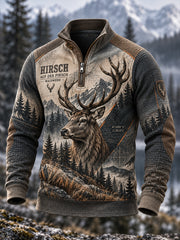 Herren-T-Shirt mit Langarm zur deutschen Jagdsaison