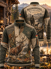Herren-T-Shirt mit Langarm zur deutschen Jagdsaison