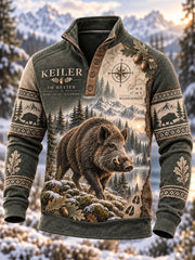 Herren-T-Shirt mit Langarm zur deutschen Jagdsaison