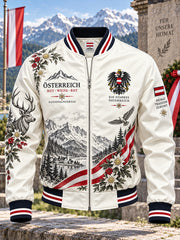 Herren-Jacke mit Nationalfeiertagsmotiv zum Druck