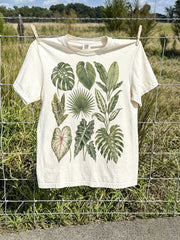 Unisex Pflanzen Liebhaber Kunst gedruckt T-Shirt