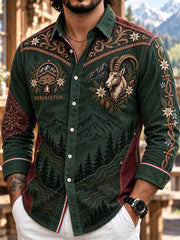 Österreich ische Alpen Herren Shirt
