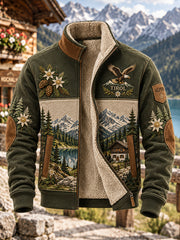 Herren-Heftiger Mantel aus den Österreichischen Alpen