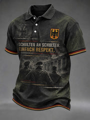 Herren-Deutschland-Volkstrauertag-T-Shirt mit Aufdruck