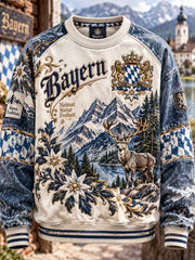 Herren-Bayern-Langarm-T-Shirt