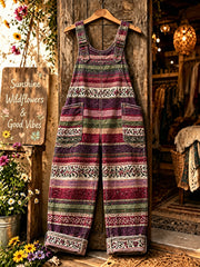 Overalls für Damen mit Blumenmuster