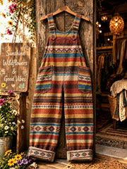 Overalls für Damen mit Blumenmuster