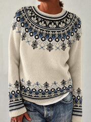 Damen Gemütlicher Strick pullover