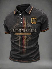 Herren-Deutschland-Volkstrauertag-T-Shirt mit Aufdruck