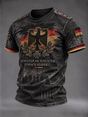 Herren-T-Shirt mit Aufdruck zum Volkstrauertag