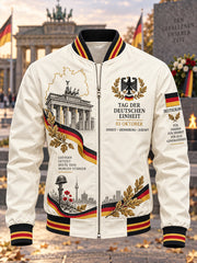 Gedenkjacke mit grafischem Aufdruck zum Tag der Männer-Einheit