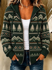 Kuscheliger Strickhoodie für Damen