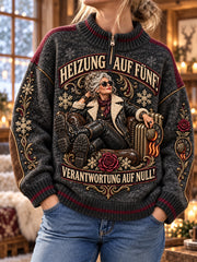 Lässiges Damen-Oberteil mit humorvollem Spruch