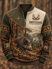Langärmliges Sweatshirt der deutschen Jagd saison für Männer