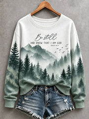 Damen-Sweatshirt „Every Little Thing Is Gonna Be All Right“