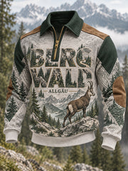 Herren-Sweatshirt im deutschen Jagdstil für die Saison